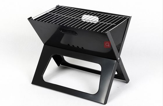 Outdoor Portable Grill Charcoal Grills X Folding Grill BBQ for Camping Easily Cleaned