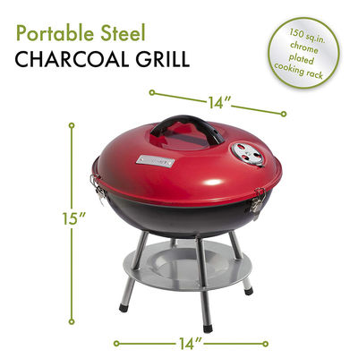 GS Certified Portable Smokeless Charcoal Grill for Outdoor Camping Small Barbecue