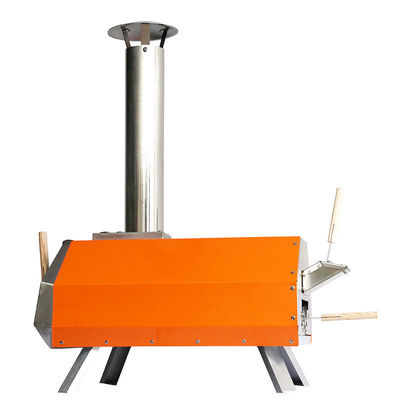Outdoor Mini Wood Fired Portable 16 Inch PIZZA OVEN Pizza Maker Stove for Flip Grill