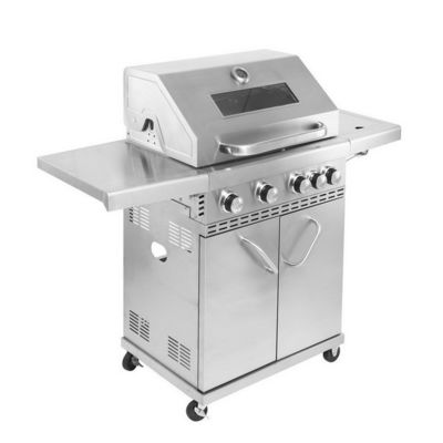 Outdoor Gas Grill Stove BBQ Grills with 5 Burners and Stainless Steel Material