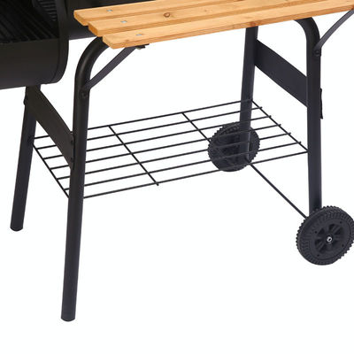 Indoor and Outdoor Room Space Grills Large Charcoal BBQ Oven with Chimney