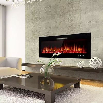 Adjustable Thermostat Long Size Luxury Electric Fireplace for Home Decor