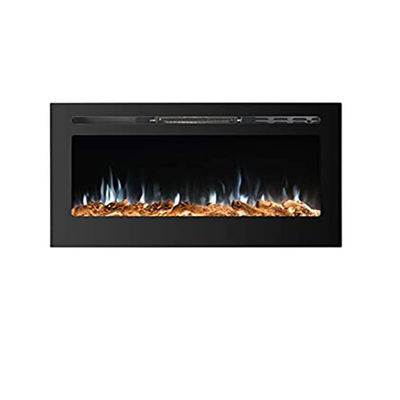 Heating Function Decor Flame 3D Electric Linear Fireplace Stove Customized Logo Acceptable