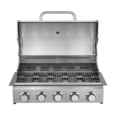 Restaurant Stainless Steel rotisserie Gas Oven BBQ Grill with Powder Coated Finishing