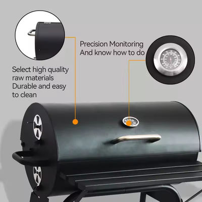 Big Machine Charcoal Smoker BBQ Grill for Backyard Party Customized Logo Acceptable 23kg