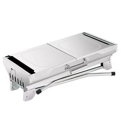 Foldable Small Portable Charcoal Barbecue Grill with Oxygen Depletion Safety Device