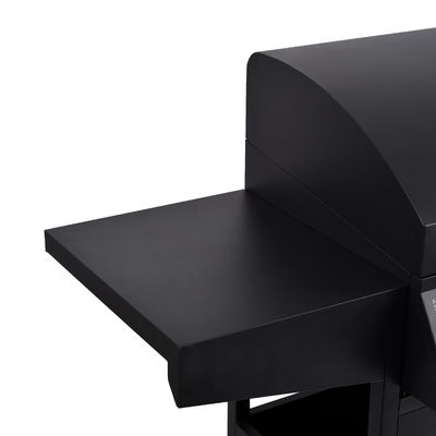 Steel 5 Burner Propane Outdoor Camping BBQ Cooking Oven Grill with Side Burner Stove