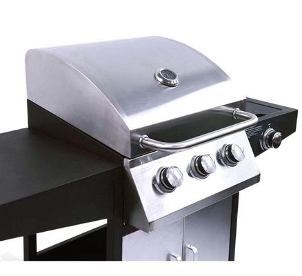 Regulate Temperature Gas Grill Durable Multiple Oven BBQ Smoker for Outdoor Barbecue