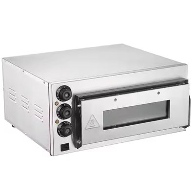 Stainless Steel Electric Pizza Baking Oven Double Deck for Household and Restaurant