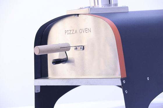 Temprature Control Portable Wood Fired Pizza Oven for High Capacity Outdoor Cooking