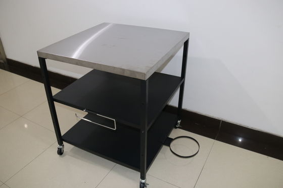 Digital Timer Control Pizza Cart Table for Home and Outdoor Party Space Optimization