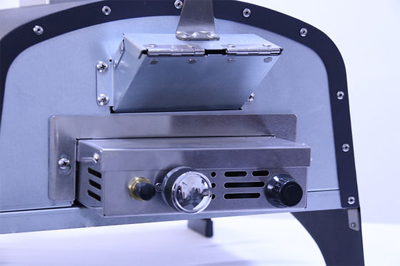 G.W./N.W 18.2/20.45kg High Capacity Stainless Steel Wood Pellet Pizza Oven for Home BBQ