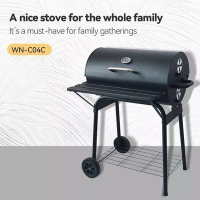 High Pressure Protection Device and Smoke Extractor Equipped 23kg Charcoal BBQ Grill