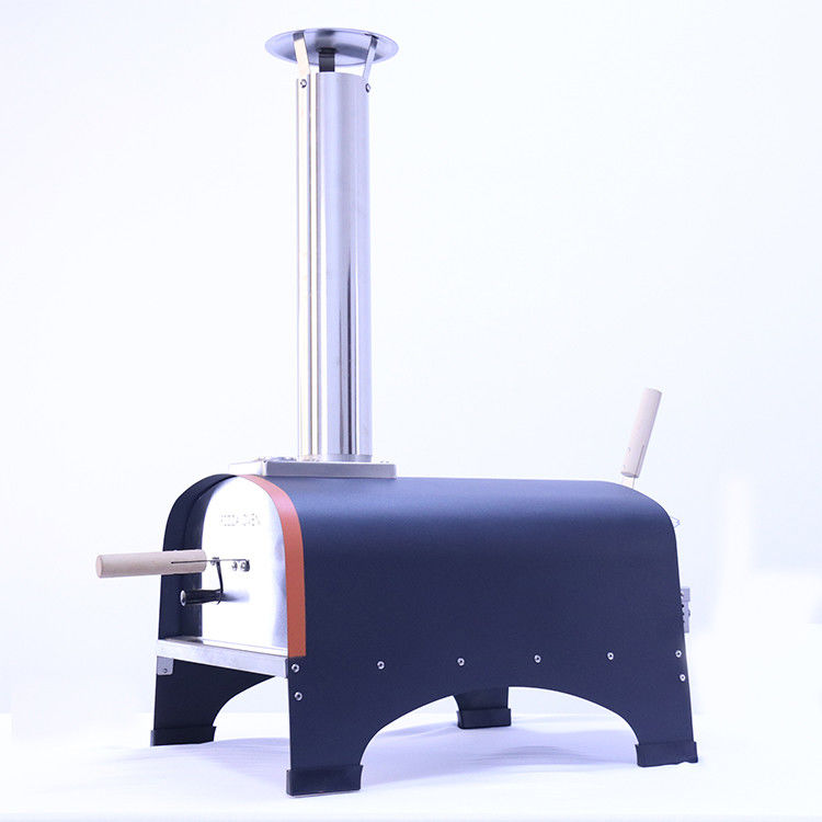 Temprature Control Portable Wood Fired Pizza Oven for High Capacity Outdoor Cooking