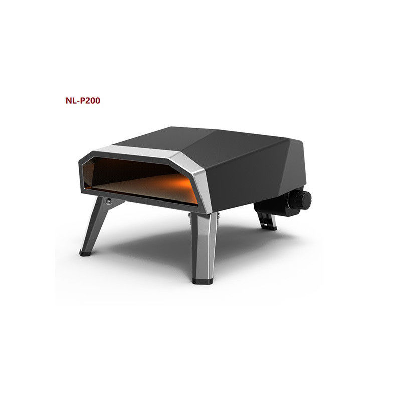 3900W Power Multi-Function Stone Gas Outdoor Forno Portable Pizza Oven for Commercial
